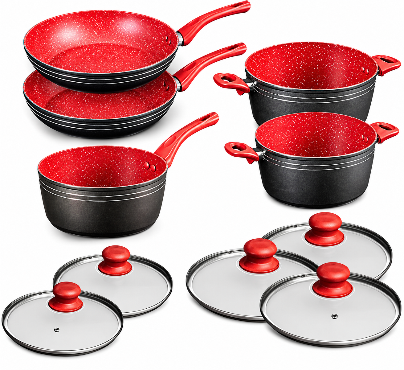 TAKE 10, PAY 5 – Complete 10-Piece Cookware Set